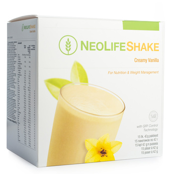 NeoLifeShake Creamy Vanilla, Måltidsersättande proteinshake, vanilj